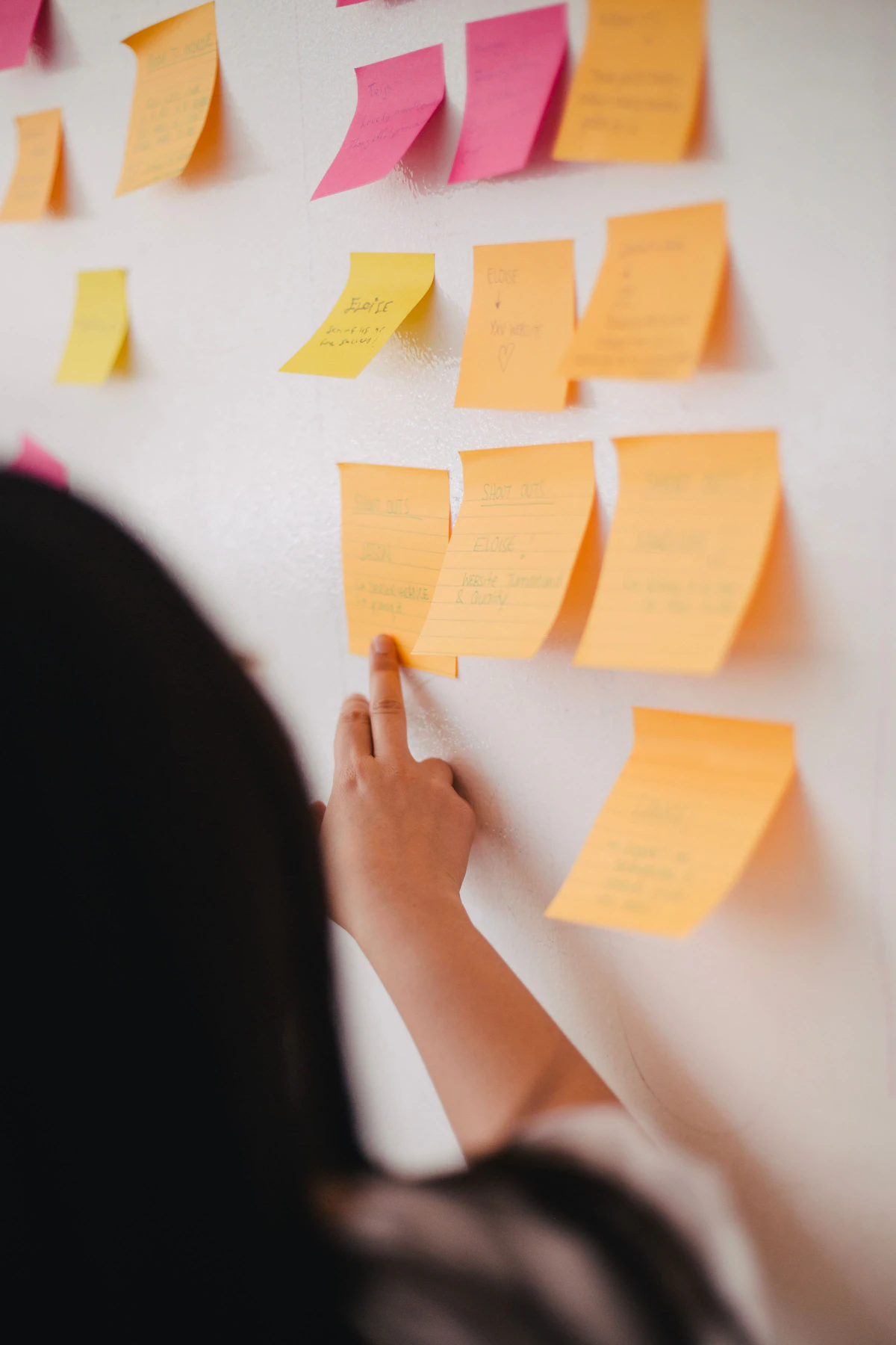 Consultants collaborating in a workshop